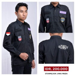 Kemeja PDL Stormlook JM Hitam