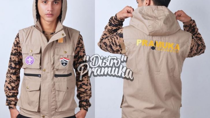 PO Rompi Hoodie Rompi Pramuka - Rompi Pramuka Terbaik