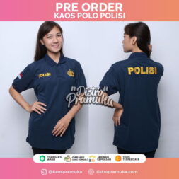 PO Kaos Polo Polisi