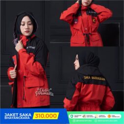 Jaket Saka Bhayangkara - Konveksi Pramuka