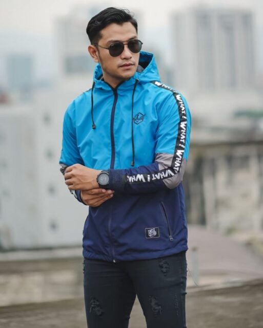 Jaket Winbreaker Running Outdoor Pria Original GPB Waterproof