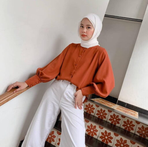 Atasan Wanita Termurah | Levi Blouse Moscrepe Levi Blouse Moscrepe