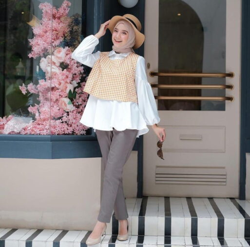 Yuzu Peplum Blouse