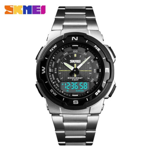 Jam Tangan Pria Stainless Steel SKMEI AD 1370