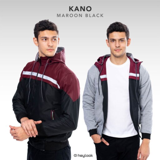 Jaket Pria Bolak Balik Jaket Kano