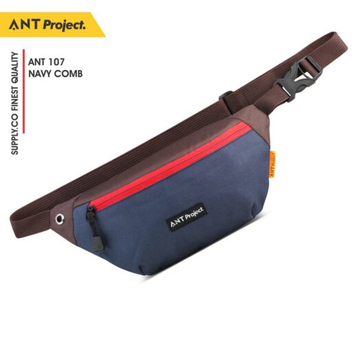 ANT PROJECT - Tas Waist bag Original Distro ANT107 Tas Selempang Waistbag Terbaru