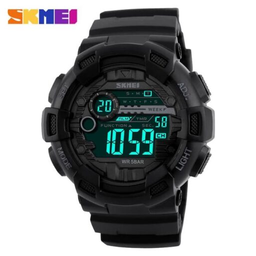 Jam Tangan Pria / SKMEI 1243 Men LED Digital Double Time