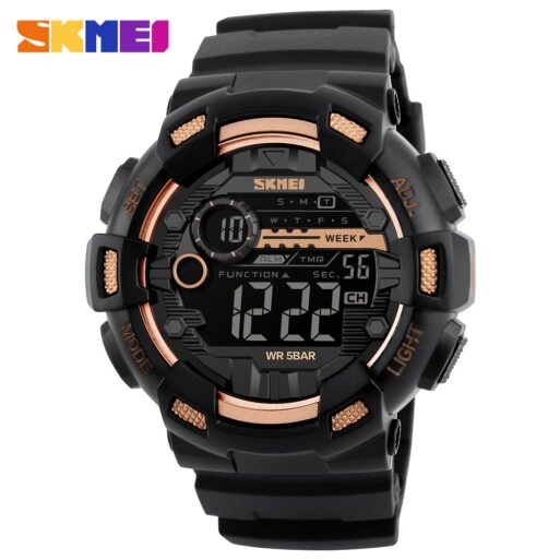 Jam Tangan Pria / SKMEI 1243 Men LED Digital Double Time