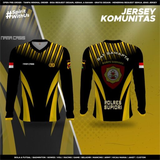 Jersey Polisi DSGN7 Jersey Polisi