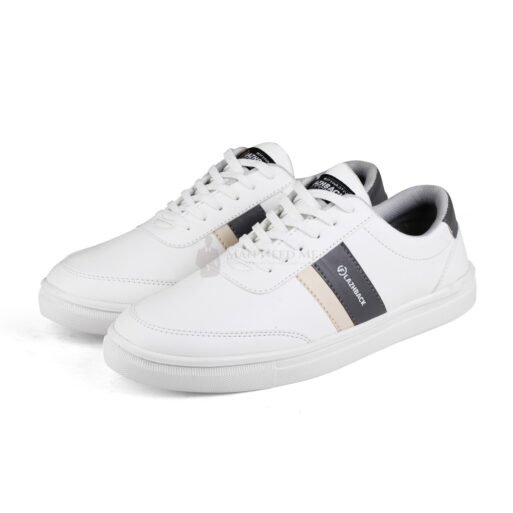 Sepatu Sneakers Pria Casual F1201 WHITE-BLUE