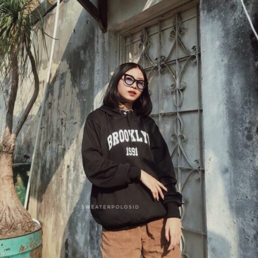 Hoodie Jumper Brooklyn 1991 S -XXL (Pria & Wanita) Hoodie Jumper Brooklyn 1991