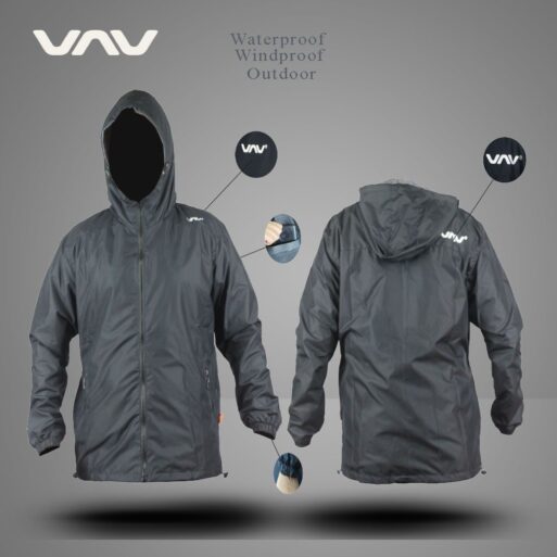 Jaket Parasut Pria Dan Wanita Waterproof Hoodie Jaket Parasut Pria Dan Wanita Waterproof Hoodie