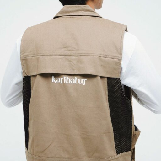 Karibatur Vest Fisheries Creme Karibatur Vest Fisheries Creme