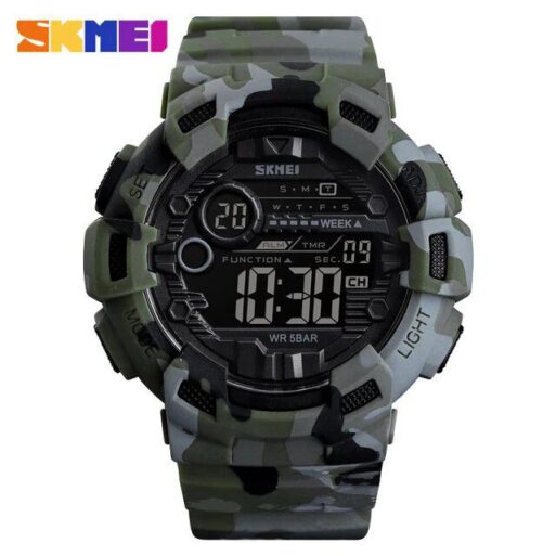 Jam Tangan Pria / SKMEI 1472 DENIM SERIES Men LED Digital Double Time / Jam Tangan Digital Original