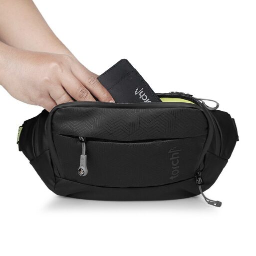 Torch Tas Pinggang Waist Bag Aichi Hitam Torch Tas Pinggang Waist Bag Aichi Hitam