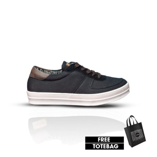 Sepatu Sneakers Wanita Casual Sneaker Prodigo Edelweis Hitam