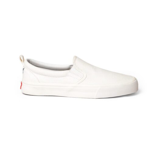 Sepatu Sneakers Pria Vulcanized Footstep Footwear - Diego Full White