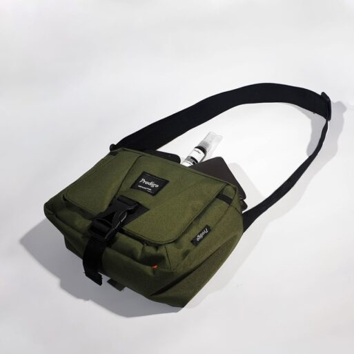 Gapago Sling Bag Olive Tas Selempang Splashproof Gapago Sling Bag Olive