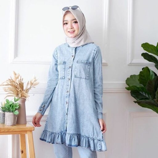 Anjani Tunik Denim