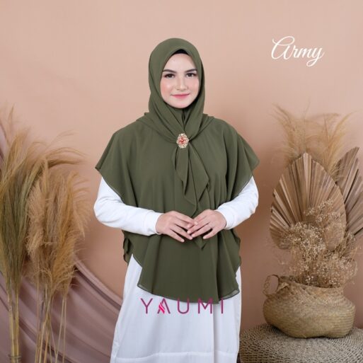 Yaumi Hijab Khimar Salma All Size