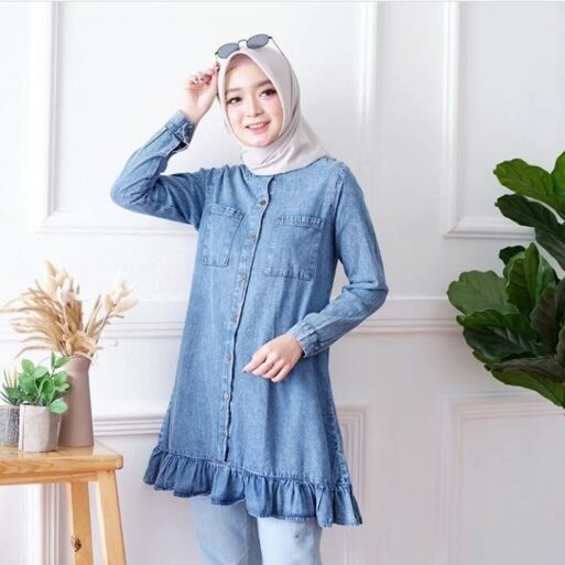 Anjani Tunik Denim