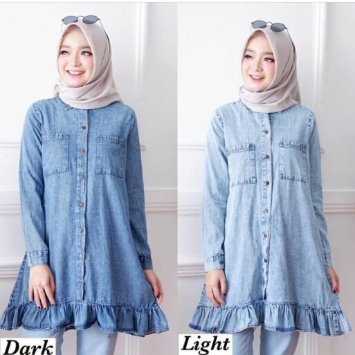 Anjani Tunik Denim