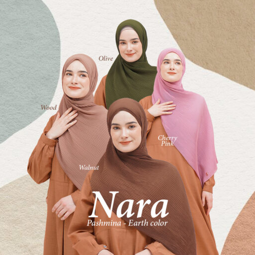 Nara Pashmina - Earth Color