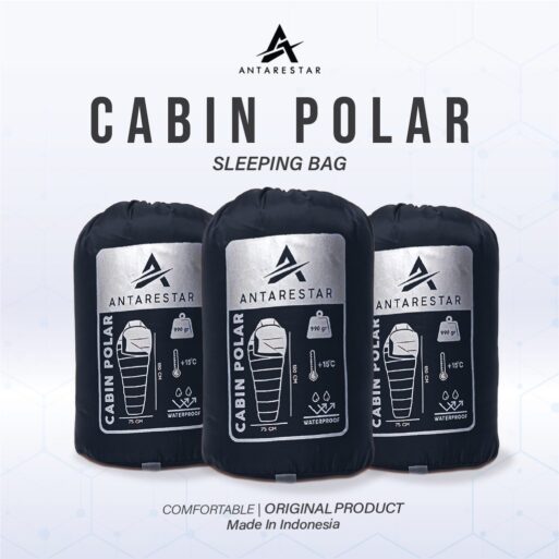 Sleeping Bag Antarestar SB Cabin Polar Bahan Lebih Tebal Lebih Hangat Nyaman Kualitas Terbaik 4.7 261 Penilaian 504