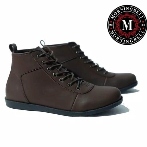 Sepatu Boots Pria Original SINTETIC LEATHER Casual Semi Kulit