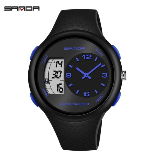 Jam Tangan Digital Analog Sanda 763