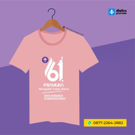 Kaos Pramuka ke 61 Kaos Pramuka ke 61