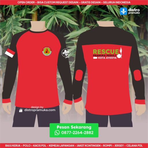 Kaos Pramuka Peduli Rescue