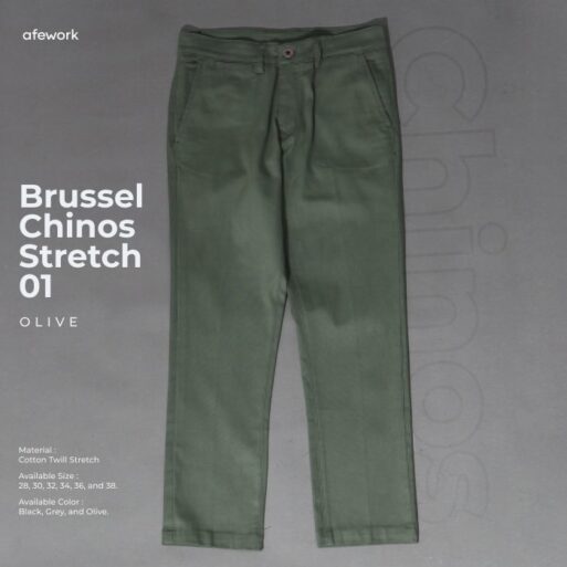 Brussel Chinos Stretch 01 Brussel Chinos Stretch 01