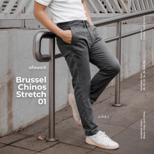 Brussel Chinos Stretch 01 Brussel Chinos Stretch 01