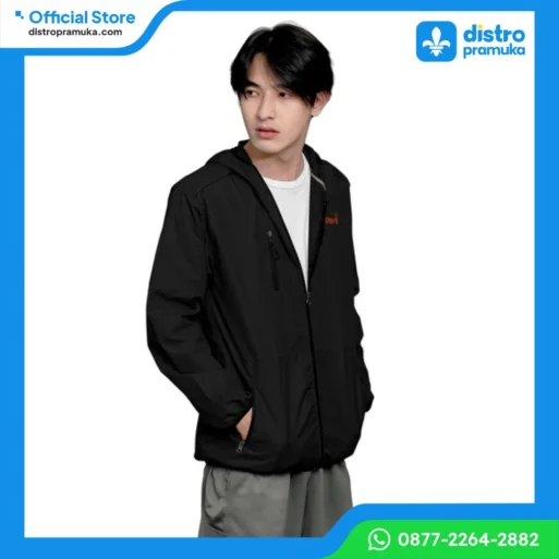 Jaket Olahraga Parasut Hoodie