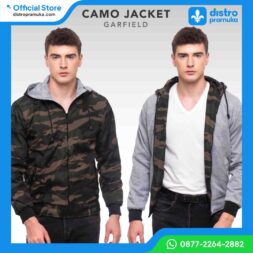 Jaket Outdoor Parasut Bomber Camo