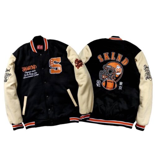 Jaket Varsity Vintage Club Jaket Varsity Vintage Club