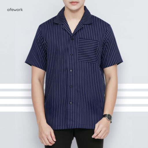 Kemeja Baldwin Stripe Kemeja Baldwin Stripe