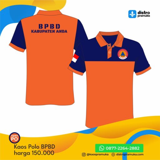 Kaos Kerah BPBD