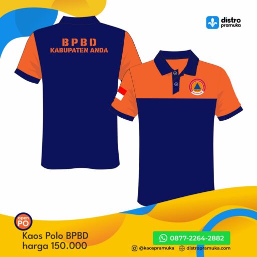 Kaos Kerah BPBD Kaos Kerah BPBD