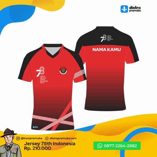 Jersey Kemerdekaan HUT RI ke-78