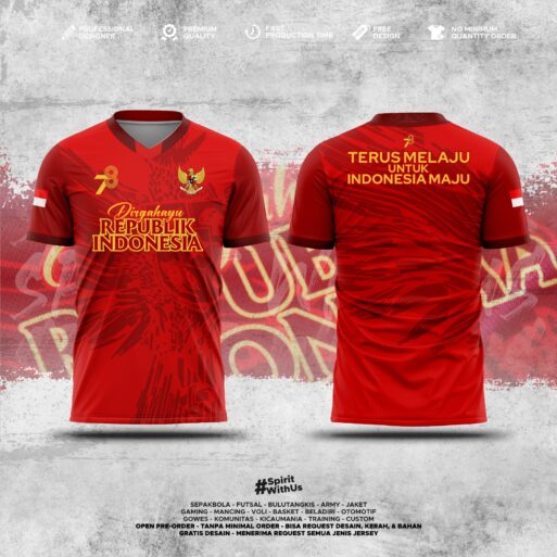 Jersey Kemerdekaan HUT RI ke-78