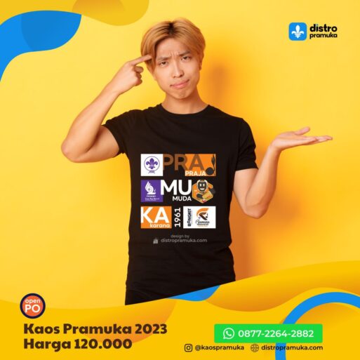 Kaos Pramuka 2023