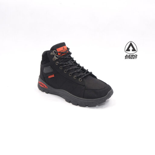 Sepatu Sneaker Boots Aerostreet Tactical Hitam Aerostreet Tactical Hitam