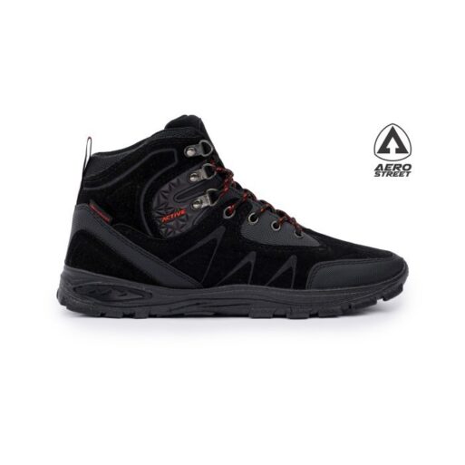 Sepatu Aerostreet High Hitam Sepatu Aerostreet High Hitam