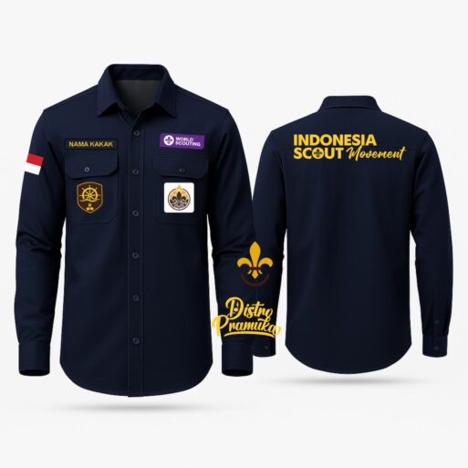 Kemeja PDL Navy 2025